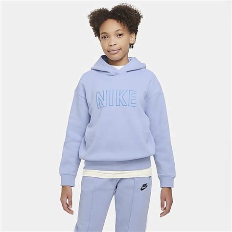 meisje met vlecht en nike trui|Hoodies voor meisjes .